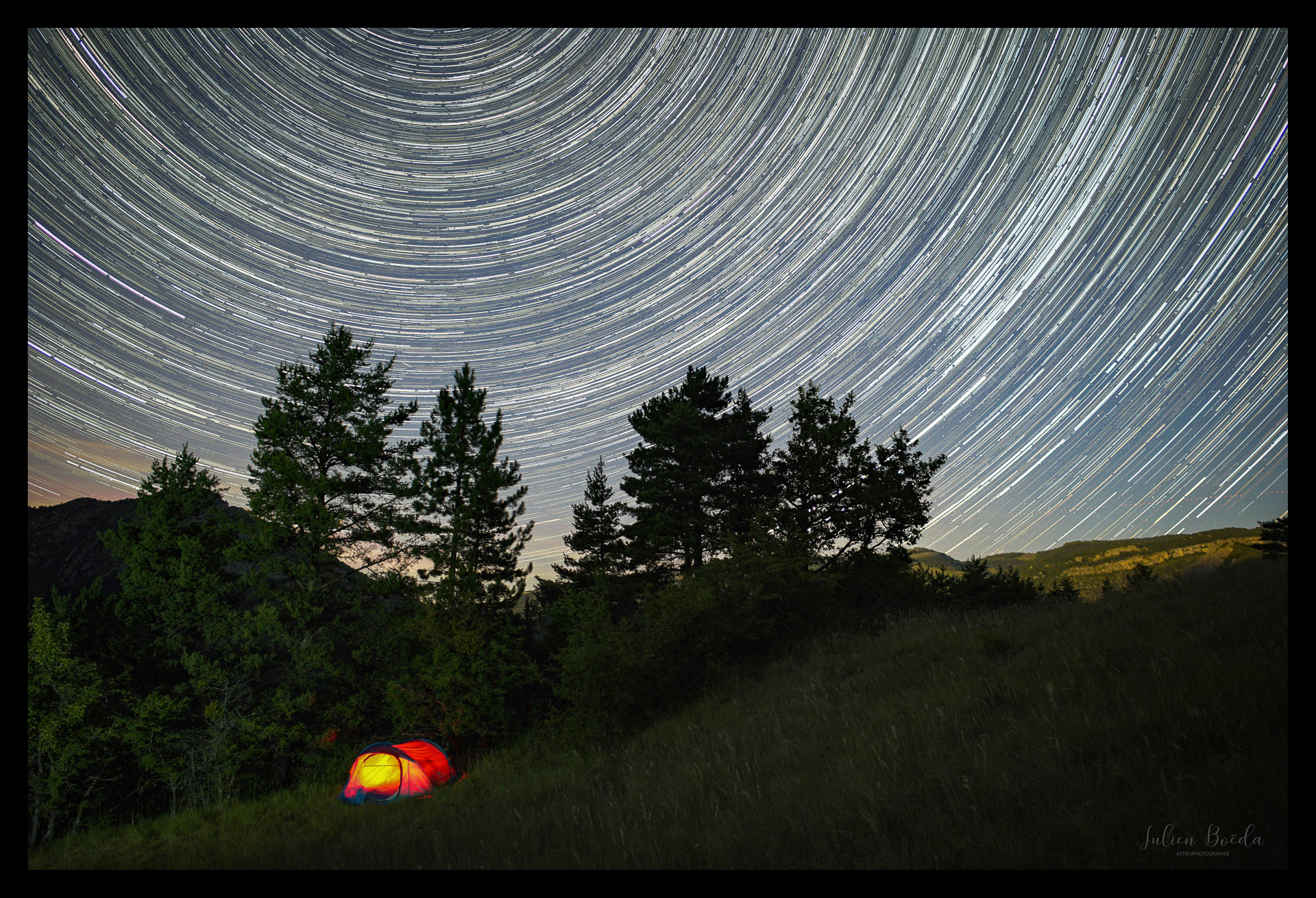 Vallée Rouane sous les étoiles